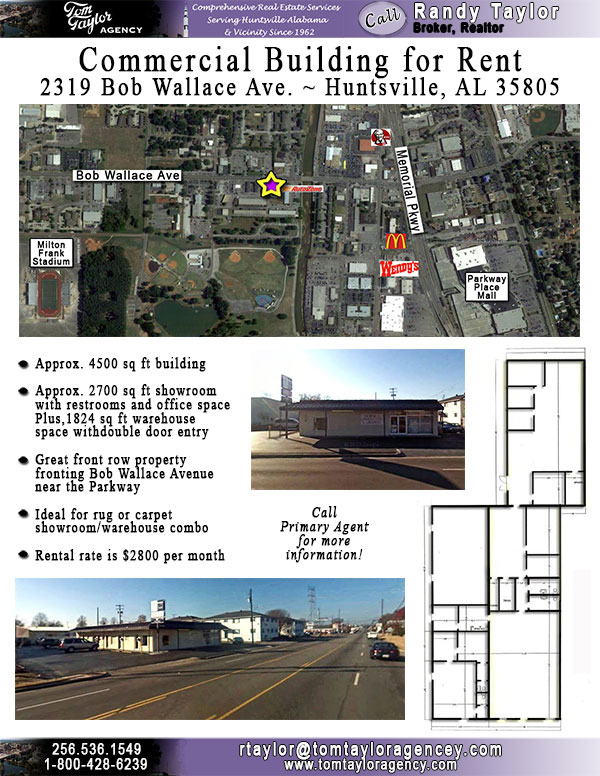 2319 Bob Wallace Ave Huntsville, AL