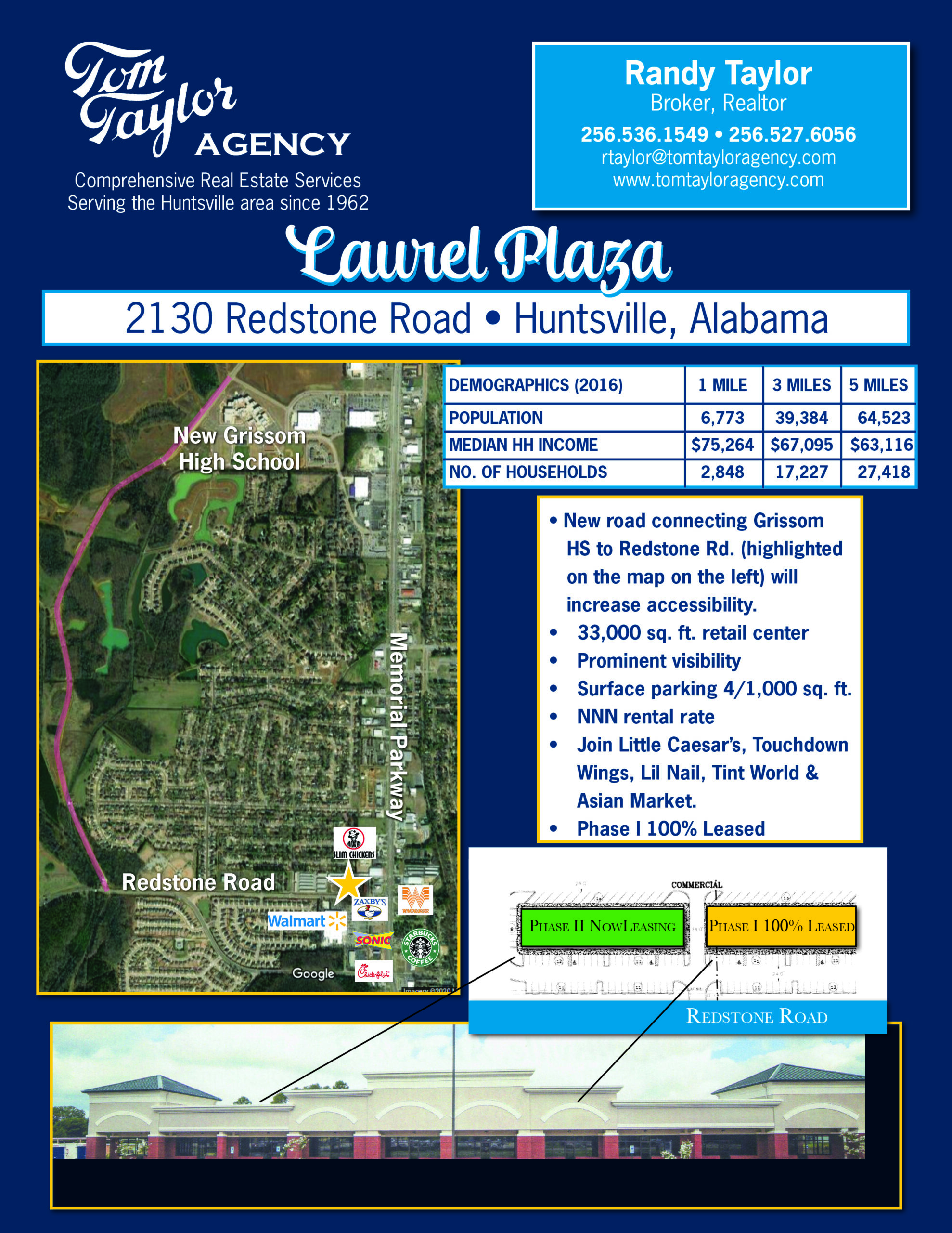 Laurel Plaza 2130 Redstone Road Huntsville, Al. 35803