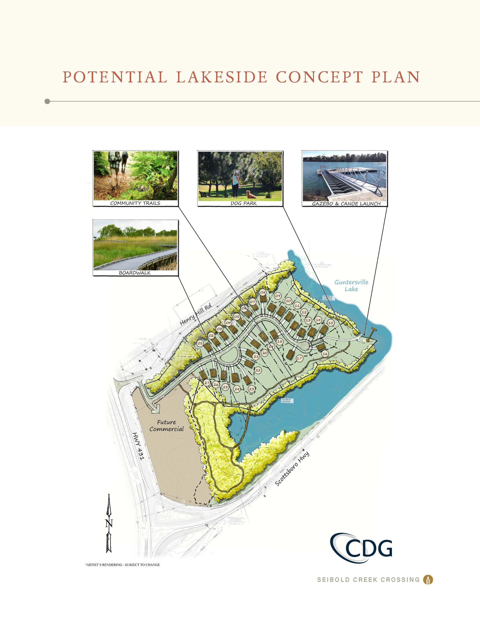Proposed Mix Use in Guntersville , Al.