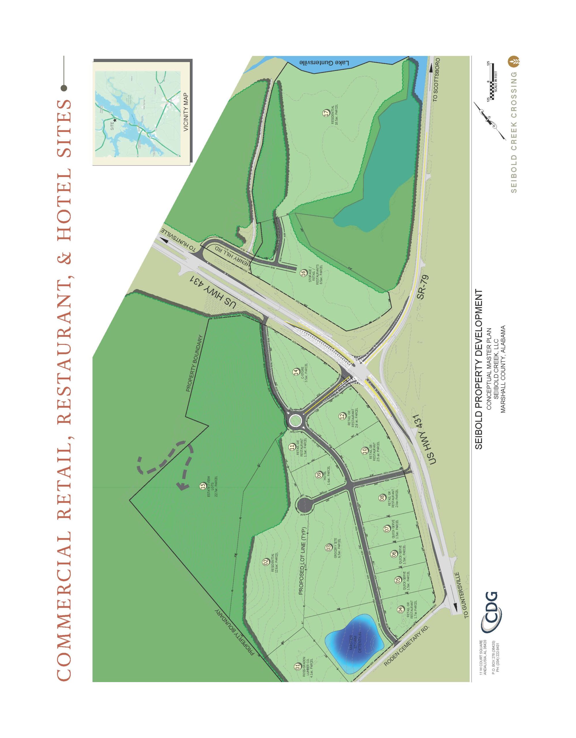 Proposed Mix Use in Guntersville , Al.